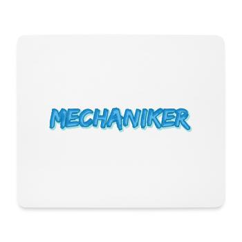 Job Mechaniker - Mousepad (Querformat) - Weiß - Vorne