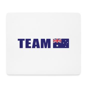 Équipe d’Australie - Tapis de souris (format paysage) - blanc - Devant