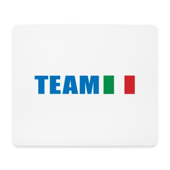 Équipe de soutien Italie - Tapis de souris (format paysage) - blanc - Devant