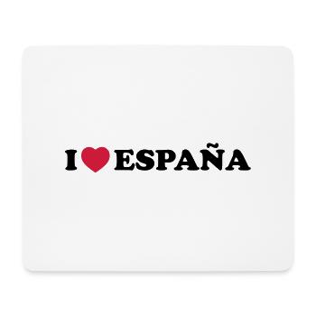 I love Espana - Tapis de souris (format paysage) - blanc - Devant