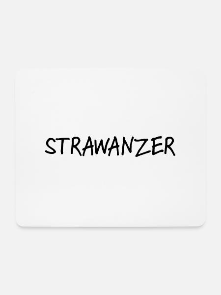 Strawanzer – Wienerisch - Mousepad (Querformat) - Weiß