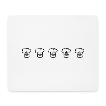 cook_star_f1 - Tapis de souris (format paysage) - blanc - Devant