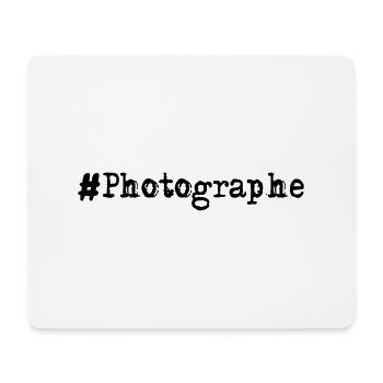 Photographe - Mouse Pad (horizontal) - white - Front