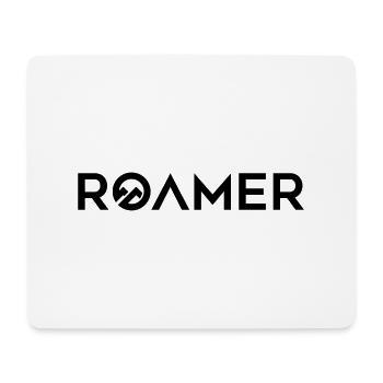 ROAMER - Travel Logo - Mousepad (Querformat) - Weiß - Vorne