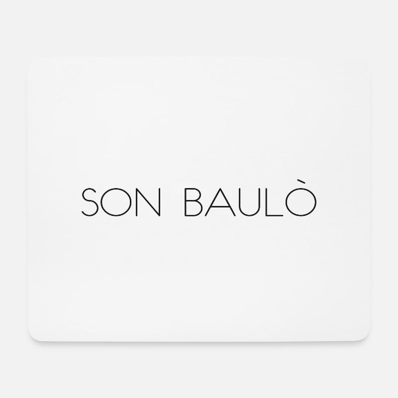 SON BAULO - Mousepad (Querformat) - Weiß