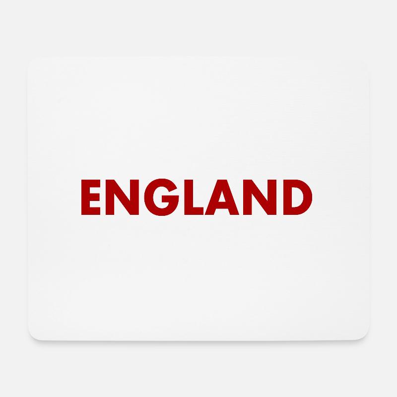 England - Mouse Pad (horizontal) - white