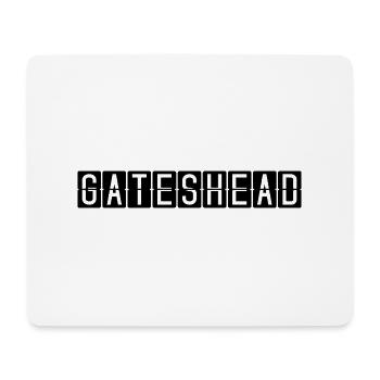 Gateshead Flughafentafel - Mousepad (Querformat) - Weiß - Vorne