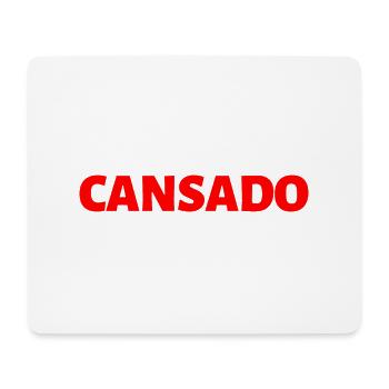 müde Spanisch Sprache - Mousepad (Querformat) - Weiß - Vorne