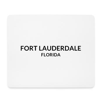 Fort Lauderdale Florida USA - Mousepad (Querformat) - Weiß - Vorne