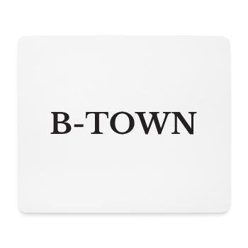 Berlin B Town - Mousepad (Querformat) - Weiß - Vorne