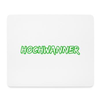 Trekking Hochwanner - Tapis de souris (format paysage) - blanc - Devant