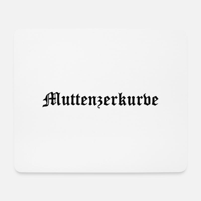Muttenzerkurve - Mousepad (Querformat) - Weiß