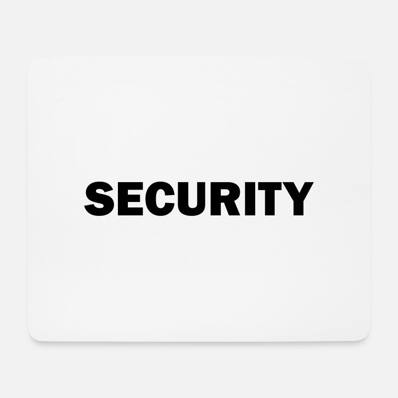 Security - Mouse Pad (horizontal) - white