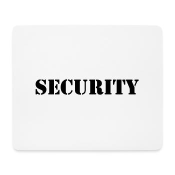Security - Mouse Pad (horizontal) - white - Front