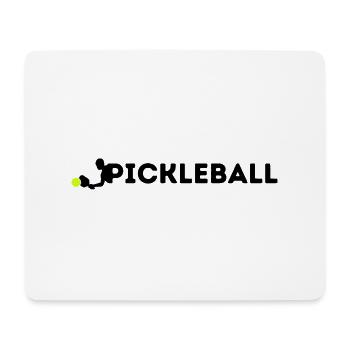 Pickleball With Graphic - Mouse Pad (horizontal) - white - Front