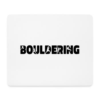 Retro Graphic Climbing Bouldering Rock Climber Mou - Mousepad (Querformat) - Weiß - Vorne