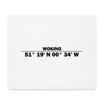 Woking coordinates - Mouse Pad (horizontal) - white - Front