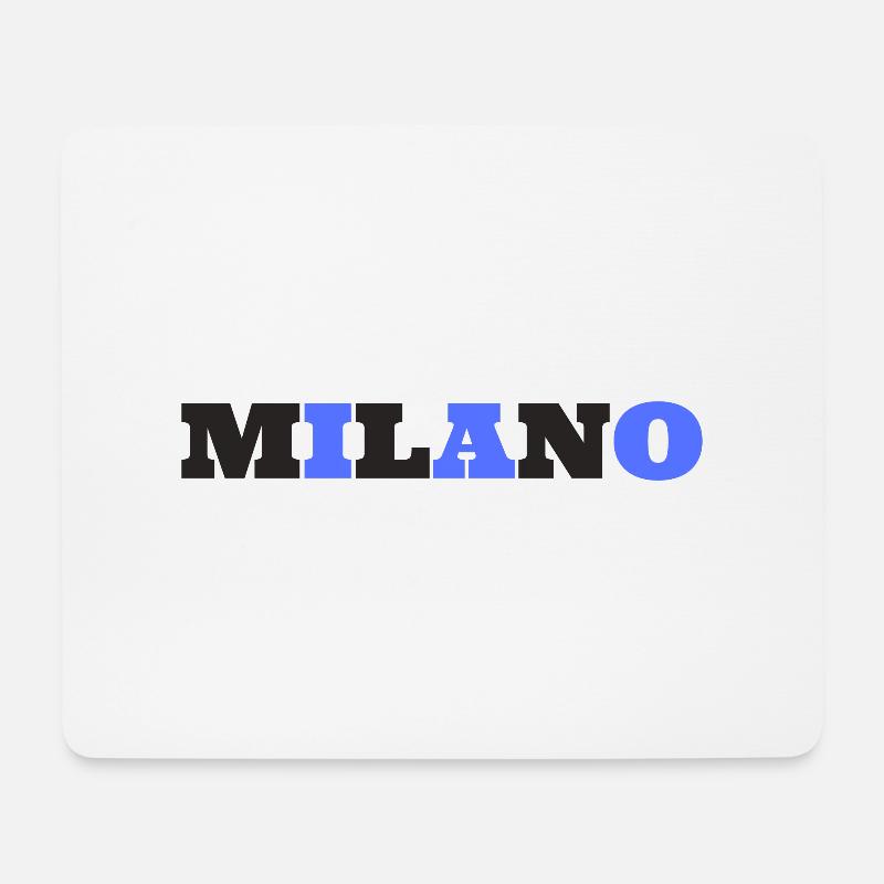 Milano Milan Mailand - Mousepad (Querformat) - Weiß