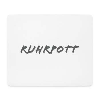 Ruhrpott - Mousepad (Querformat) - Weiß - Vorne