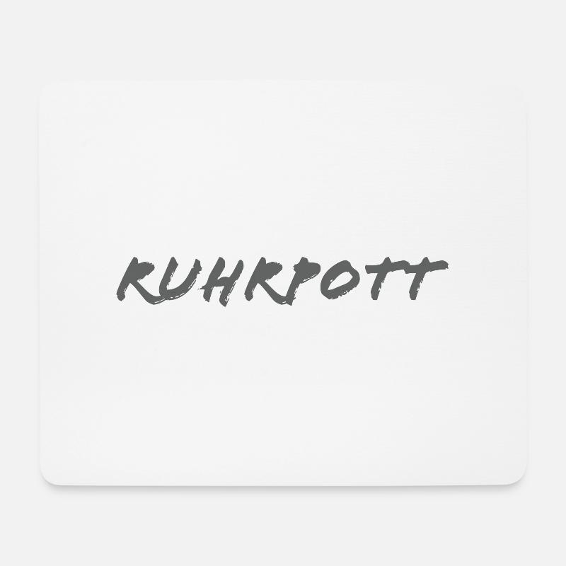 Ruhrpott - Mousepad (Querformat) - Weiß