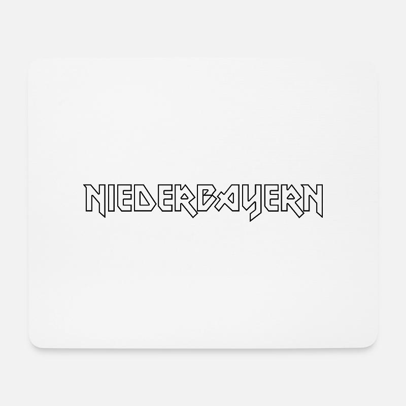 Niederbayern Heimat - Mousepad (Querformat) - Weiß