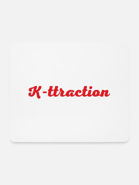 K-ttraction Designed for you - Mousepad (Querformat) - Weiß