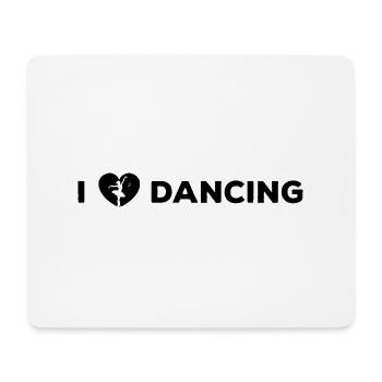 Dancing Dance Music - Mouse Pad (horizontal) - white - Front