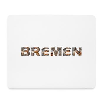 Bremen Hund - Mousepad (Querformat) - Weiß - Vorne