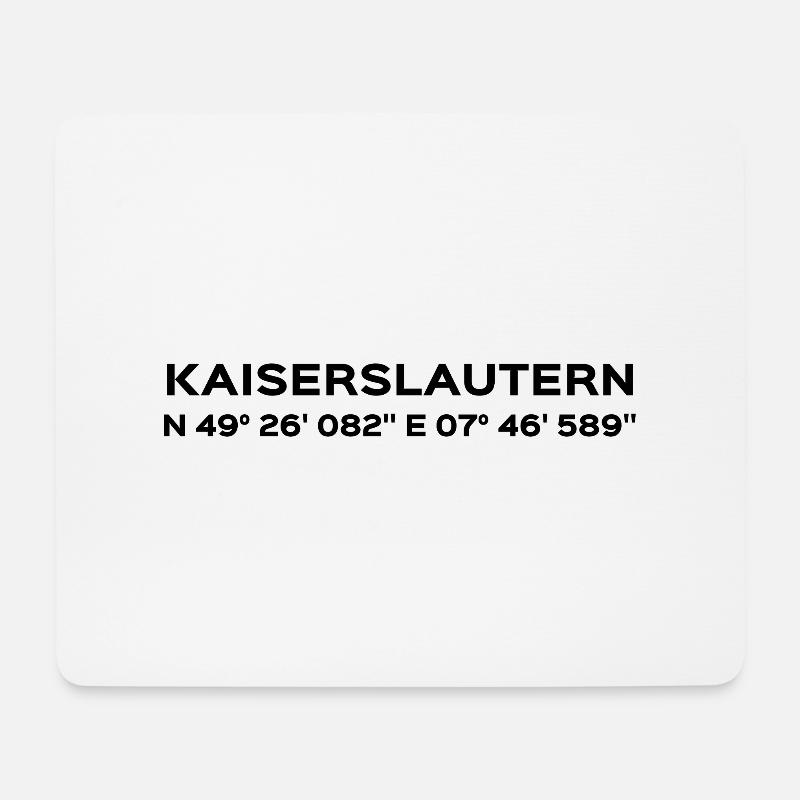 Kaiserslautern - Mousepad (Querformat) - Weiß