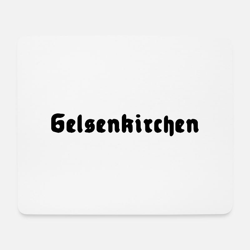 Gelsenkirchen - Mousepad (Querformat) - Weiß