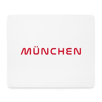 T-Shirt Munich – Joie de vivre bavaroise - Tapis de souris (format paysage) - blanc - Devant
