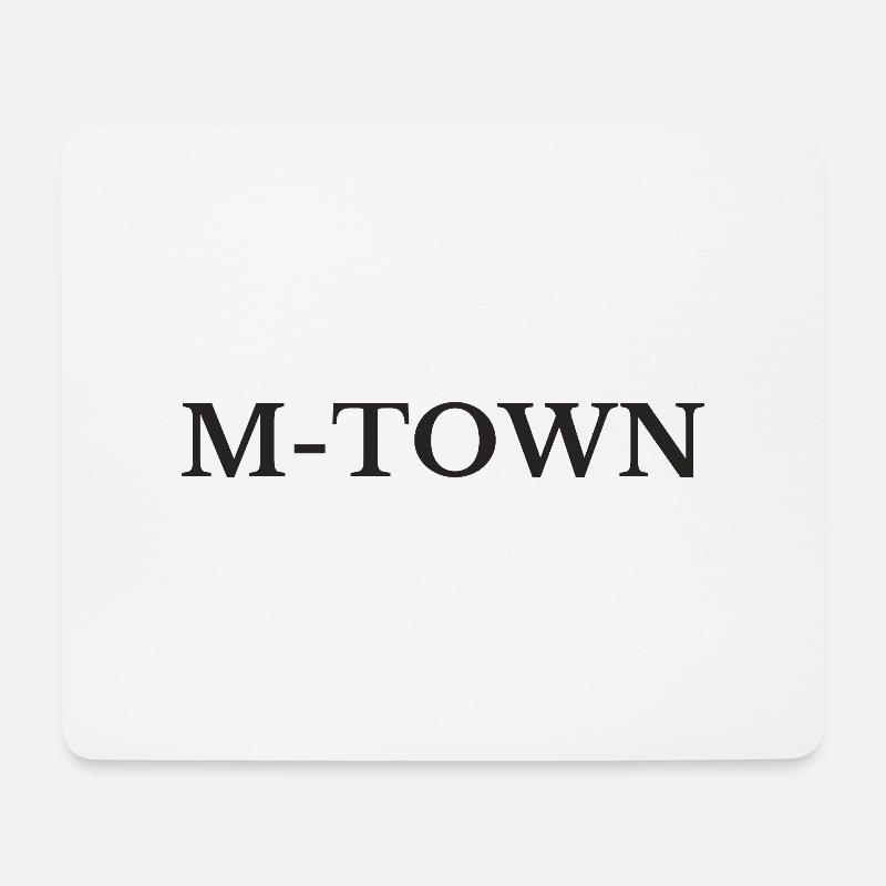 Munich M-Town - Mouse Pad (horizontal) - white
