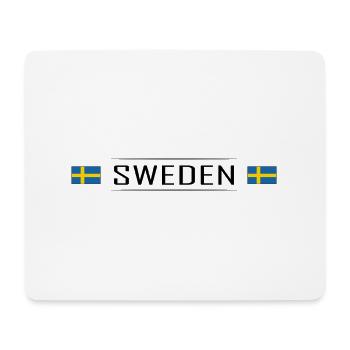 Sweden Land Schweden Skandinavien Urlaub - Mousepad (Querformat) - Weiß - Vorne