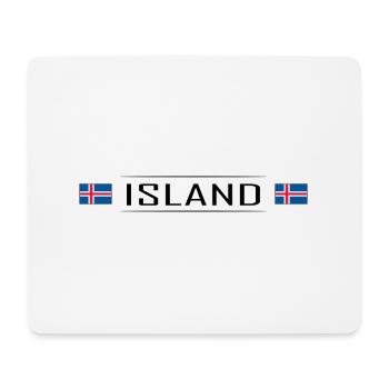 Islande Pays Islande Scandinavie Vacances - Tapis de souris (format paysage) - blanc - Devant