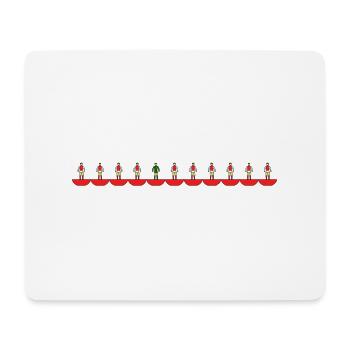 football team - Mouse Pad (horizontal) - white - Front