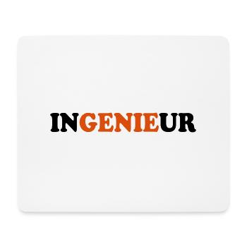Ingenieur - Mousepad (Querformat) - Weiß - Vorne