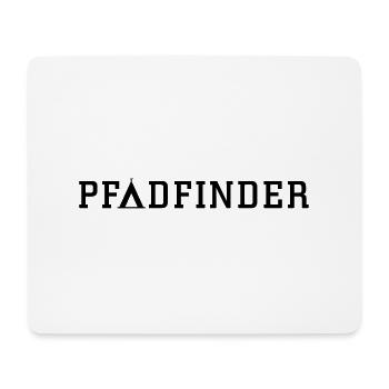PadfinderZelt - Mousepad (Querformat) - Weiß - Vorne