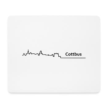 Horizon Cottbus - Tapis de souris (format paysage) - blanc - Devant
