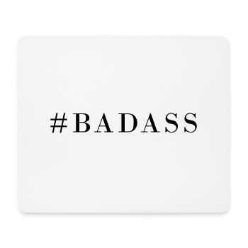 Rhombus badass - Mouse Pad (horizontal) - white - Front