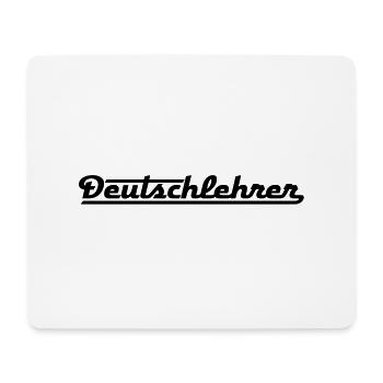 Deutschlehrer - Mousepad (Querformat) - Weiß - Vorne
