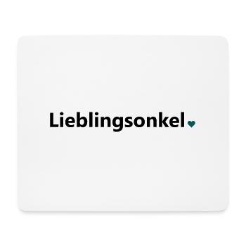 Favorite uncle best uncle world saying gift - Mouse Pad (horizontal) - white - Front