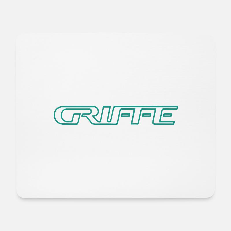 Kralle - Mousepad (Querformat) - Weiß