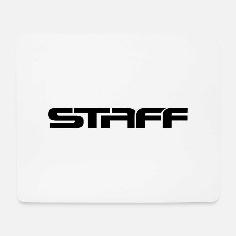 Staff__V002 - Mouse Pad (horizontal) - white