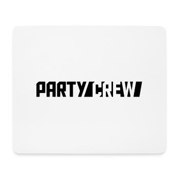 logo party crew friends team crew club design danc - Mouse Pad (horizontal) - white - Front