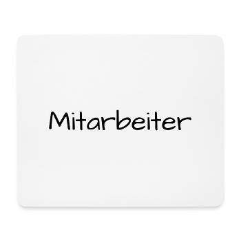 Mitarbeiter - Mousepad (Querformat) - Weiß - Vorne