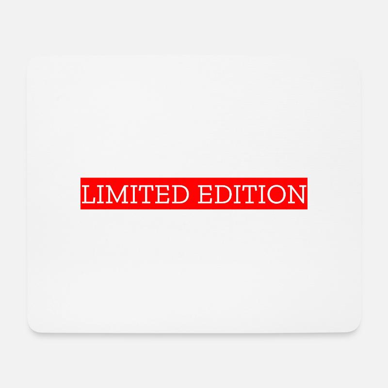 limited edition - Mousepad (Querformat) - Weiß
