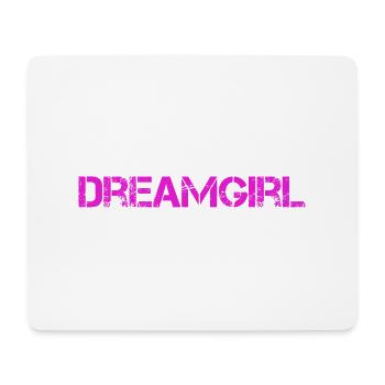 Dreamgirl - Mousepad (Querformat) - Weiß - Vorne