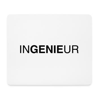 engineer 01 - Mouse Pad (horizontal) - white - Front