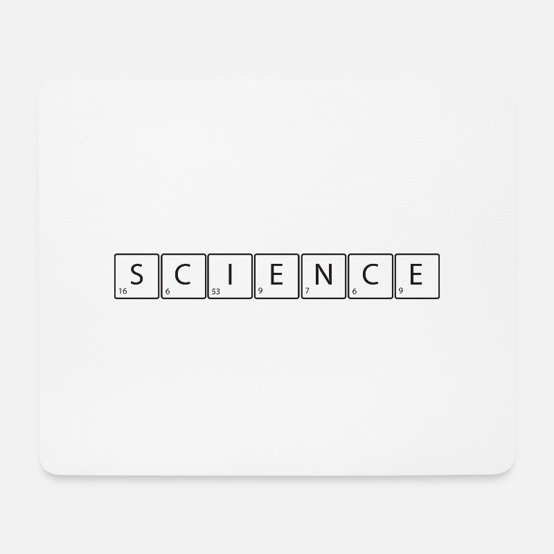 Wissenschaft als Elemente der - Mousepad (Querformat) - Weiß