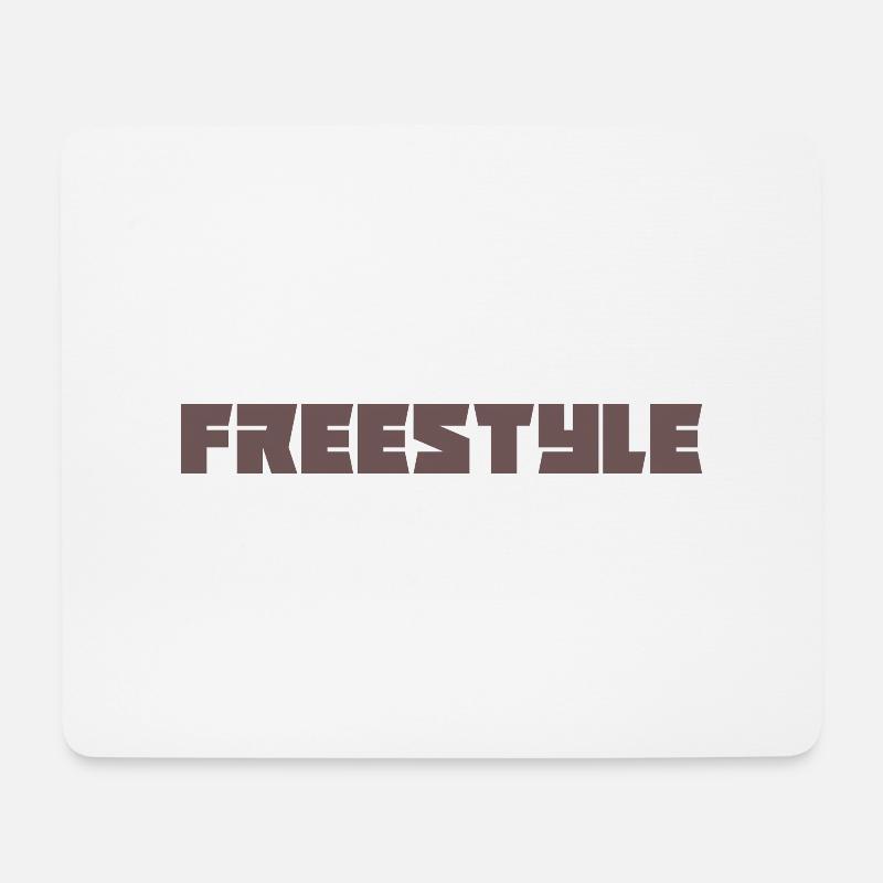 Freestyle - Mousepad (Querformat) - Weiß
